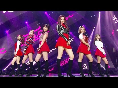 《CUTE》 CLC(씨엘씨) - 예뻐지게(High Heels) @인기가요 Inkigayo 20160320