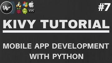 Kivy Tutorial #7 - Touch Input/Mouse Input