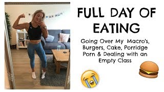 GOING OVER MY MACROS?! | Full Day of Eating, Cheat Meal & An Empty Class screenshot 4