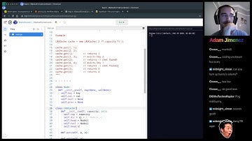 Tech interview Live: LRU Cache, LFU Cache (ft. bunny)