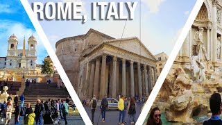 City Walks 4K60 - 🇮🇹 Walking Tour of Heart of ROME ITALY - Virtual Treadmill Workout Walk at Home