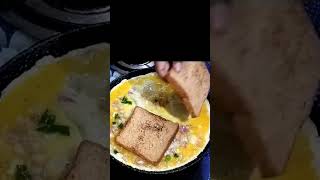 breadomeletteomletarcadeomlettebreadbreadrecipeeggeggrecipeshortsfeedfoodhomemadevideo