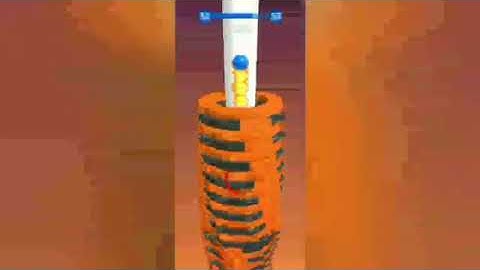 Stack Ball Level 52 | Blast Through Platforms | A4 Tech Live