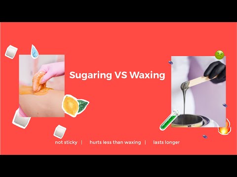 Video: Unterschied Zwischen Wachsen Und Zuckern