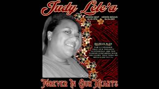 In Loving Memory Of Judy Fa'alevela Lele'a
