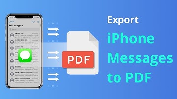 [2 Ways] How to Export Text Messages/iMessages from iPhone to PDF 2024