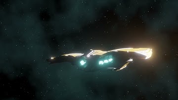 Spaceship CGI Cinematic Animation Test Zbrush/Blender