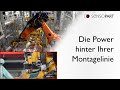 Die Power hinter Ihrer Montagelinie: Montage eines Batteriepacks in ein Auto mit VISOR® & FT 55 RLAM