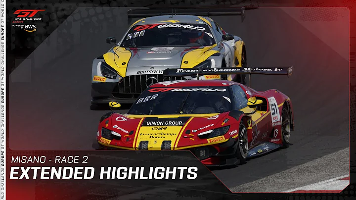 Extended Highlights | Race 2 | Misano 2025 | GT World Challenge Europe powered by AWS