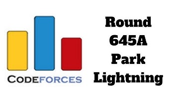 Codeforces Round 645A. Park Lighting