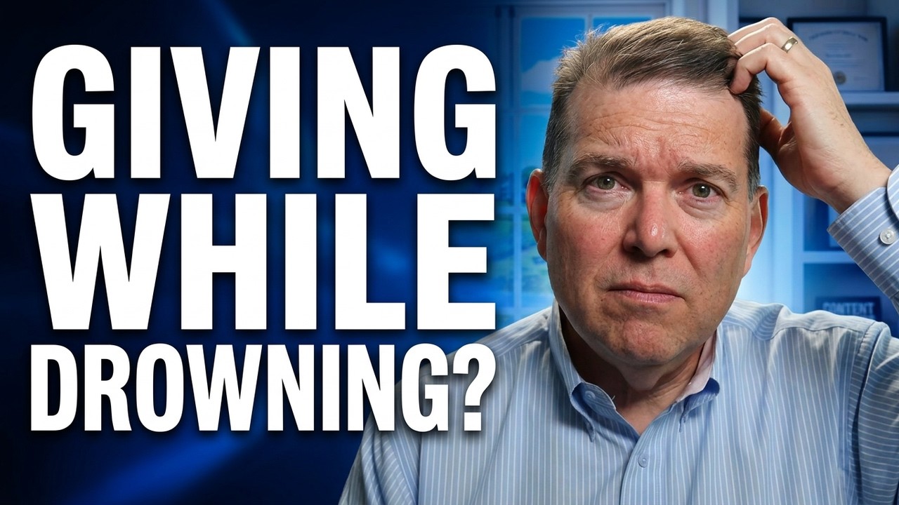 Should I Keep Giving While I'm Still Drowning in Debt?
