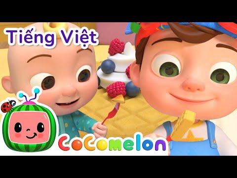 Bài Hát Bữa Sáng - CoComelon Vietnamese | Phim hoạt hình thiếu nhi | Moonbug Tiếng Việt