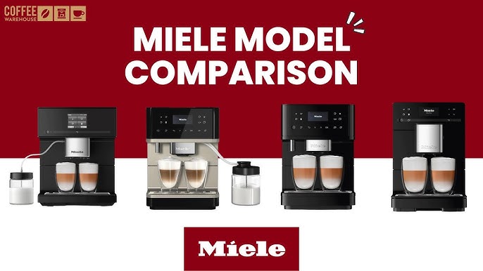 Miele cm 6160 MilkPerfection Countertop Coffee Machine - Lotus White