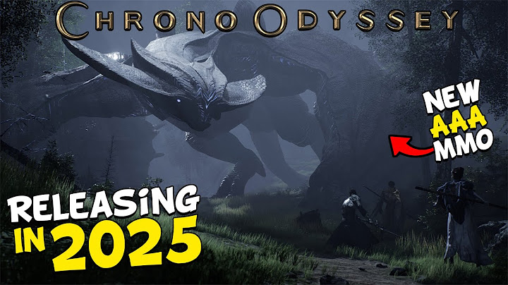 2025's Big New MMORPG: Chrono Odyssey