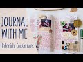 JOURNAL WITH ME | Creative Journal | HOBONICHI COUSIN AVEC | Journal Inspiration / Memory Keeping