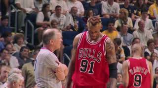 Referee to Rodman ''Most of the time i see the s it you do''
