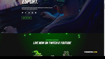Noxious - Esport and Gaming Elementor Template kit team esport clan Easy Create Website