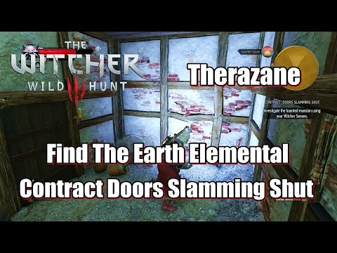 Video: The Witcher 3 - Doors Slamming Shut: Hur Man Dödar Therazane The Earth Elemental