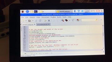 Raspberry Pi Touchscreen sound control deck using Python and Pygame