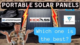 Which Portable Solar Panel is BEST for Travelling Australia? KickAss, Bluetti or AtemPower screenshot 3