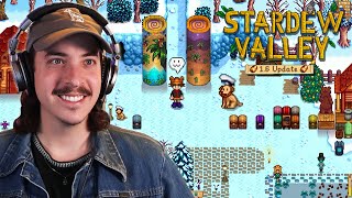 2 OBELISKS ACQUIRED AND MORE FARM FIXING IS ON THE WAY FOR WINTER!! | Stardew Valley - Part 40