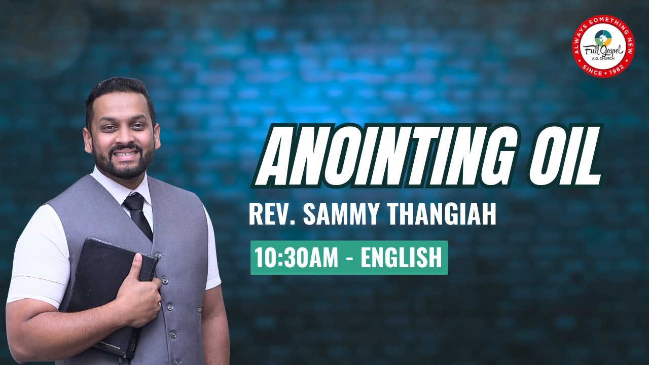  1030am English  Sunday Service  Pas Sammy Thangiah  FGAG CHURCH