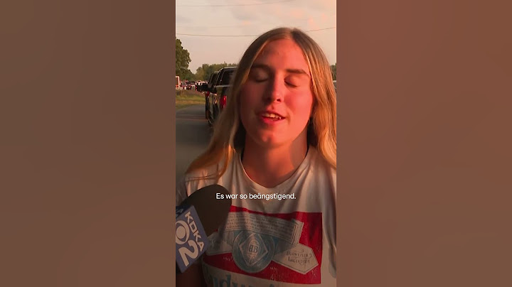 Augenzeugen berichten von dem Attentat auf Donald #Trump. #USA #Wahlkampf #shorts