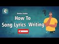 Song lyrics writing tips  shofar studio flstudio  tamil