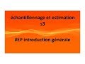 Ep 1 chantillonnage et estimation introduction gnrale