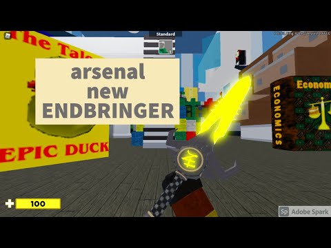 Roblox Arsenal Endbringer New Melee Youtube - roblox arsenal gaster blaster melee