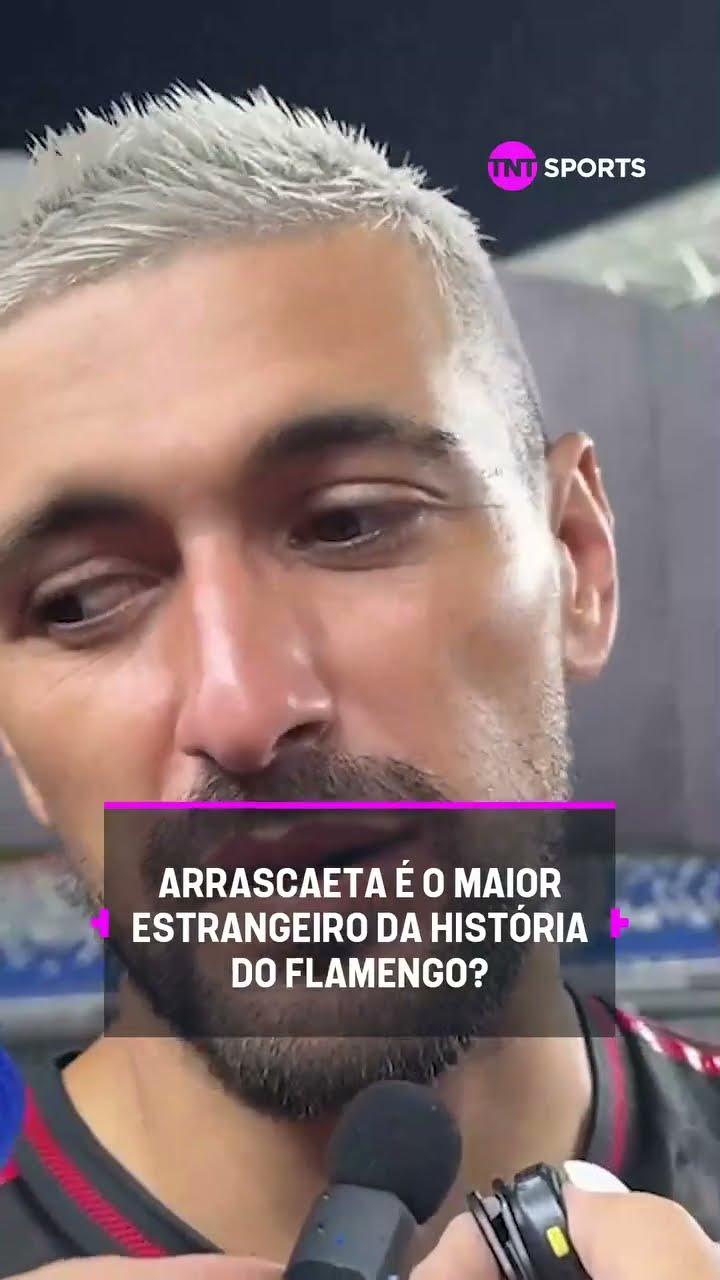 ARRASCAETA É O MAIOR GRINGO DO FLAMENGO? OLHA O QUE ELE FALOU! #shorts
