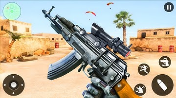 FPS Commando Strike War Game _ Android Gameplay