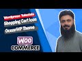 Shopping Cart Icon in Menu using OceanWP theme | Wordpress Tutorials | Suhail Ahmad