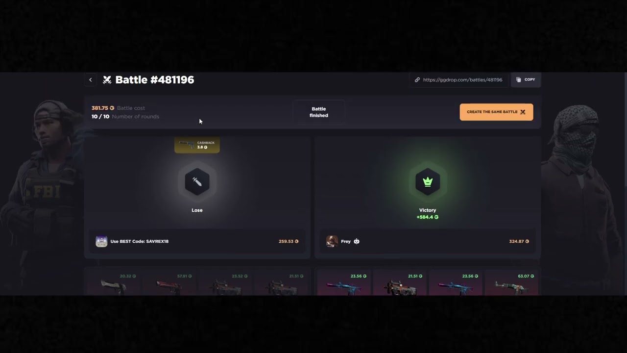 GGDROP OLD CASE GAVE ME KARAMBIT! USE CODE "SAVREX22" - GGDROP PROMO CODE 2025 - GGDROP CASE OPENING