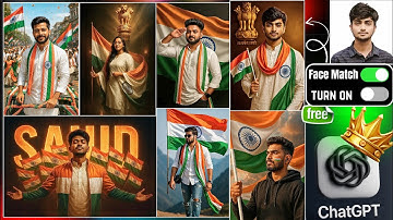 Trending 15 August Photo Editing  Chatgpt | Trending Independence Day Ai Photo Editing With ChatGpt