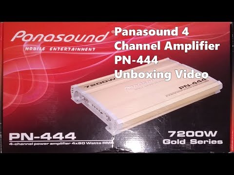 panasound-pn-444-4-channel-amplifier-unboxing-review-in-hindi