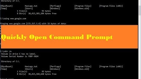 How to Quickly Open Your Command Prompt from the Any Folder in Windows 10, 2018