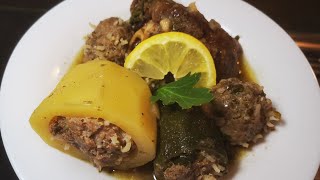 RECETTE DE DOLMA?? LÉGUME FARCIE À LA VIANDE HACHÉE FACILE