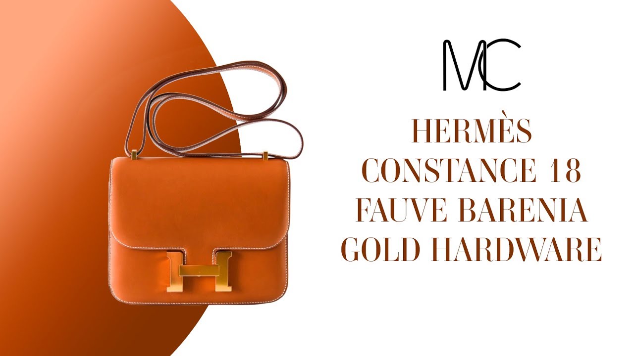 Hermes Constance Bag 18 Rare Fauve Barenia Leather Gold Hardware –  Mightychic