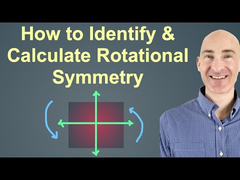 Video: Kaj je rotacijska simetrija v geometriji?