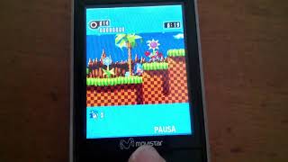 Sonic the Hedgehog parte  1 en Nokia 6210 navigator