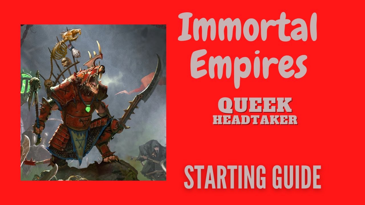 Total War: Warhammer III - Skaven starting Guide For Queek Headtaker ...