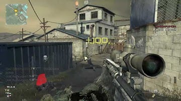 MW3 awesome Quad sniper feed