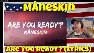 Måneskin - Are You Ready? (lyrics) - REACTION Resimi