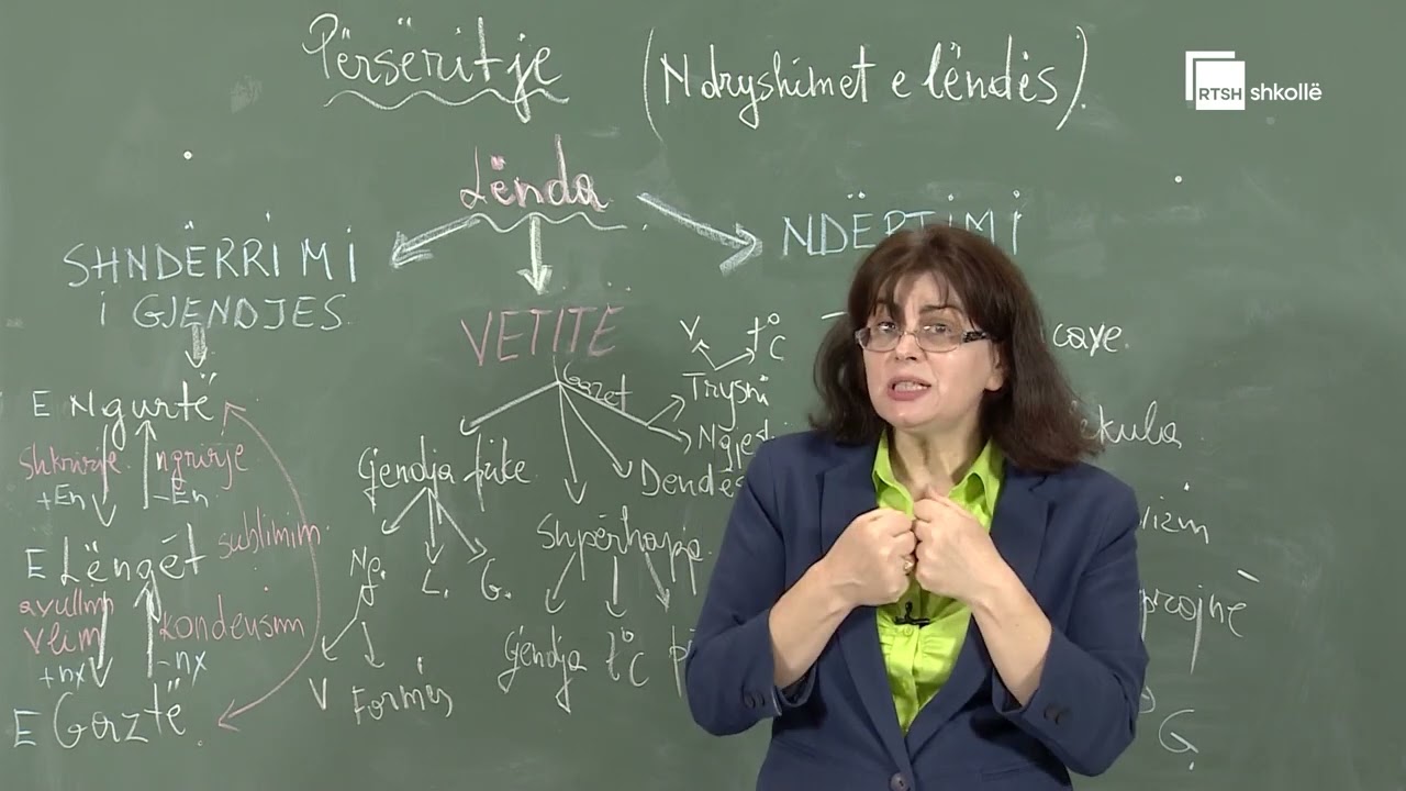 Përsëritje. Ndryshimet e lëndës| Kimi 8