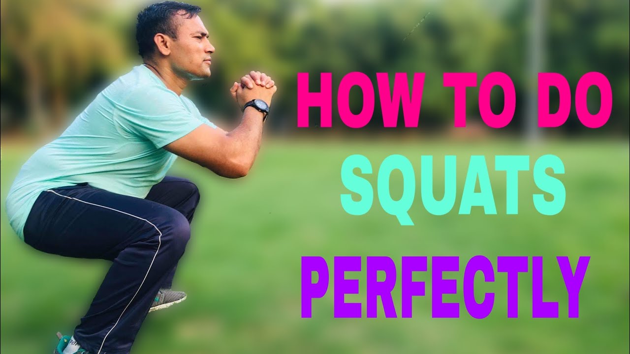 Squats For Beginners: How to do a Squat Correctly🔥🔥 - YouTube