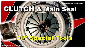 How to Install a New Clutch, Flywheel & Main Seal, DIY Special Tools Acura Honda Integra DC2