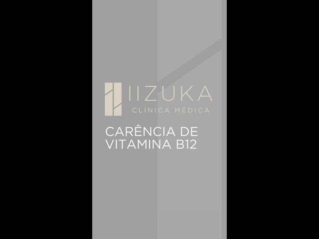 Carência da vitamina B12