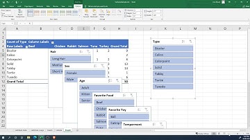 Pivot Tables for Game Designers - Part 1