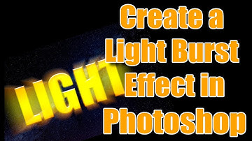 Create a Light Burst Effect in Photoshop